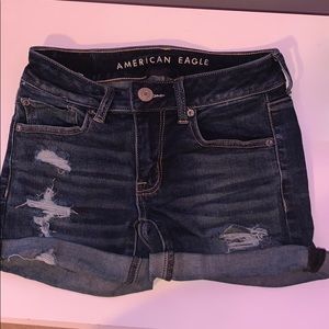 American Eagle jean shorts